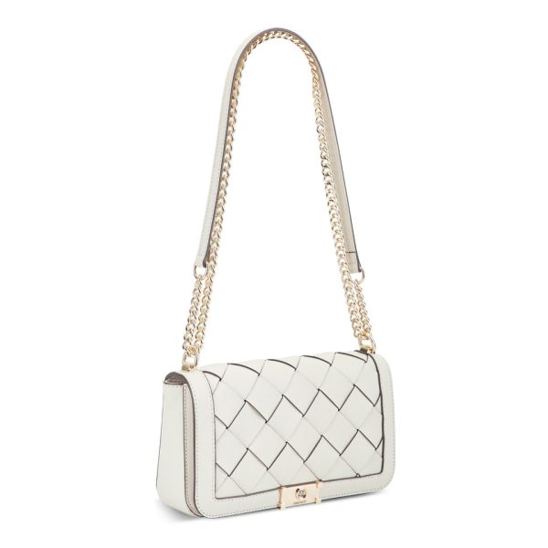 Mylah Woven Flap Chain Convertible Crossbody - Image 2