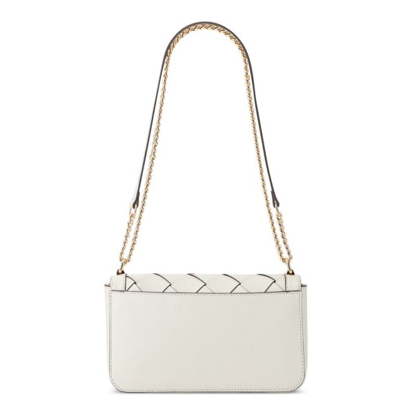 Mylah Woven Flap Chain Convertible Crossbody - Image 3