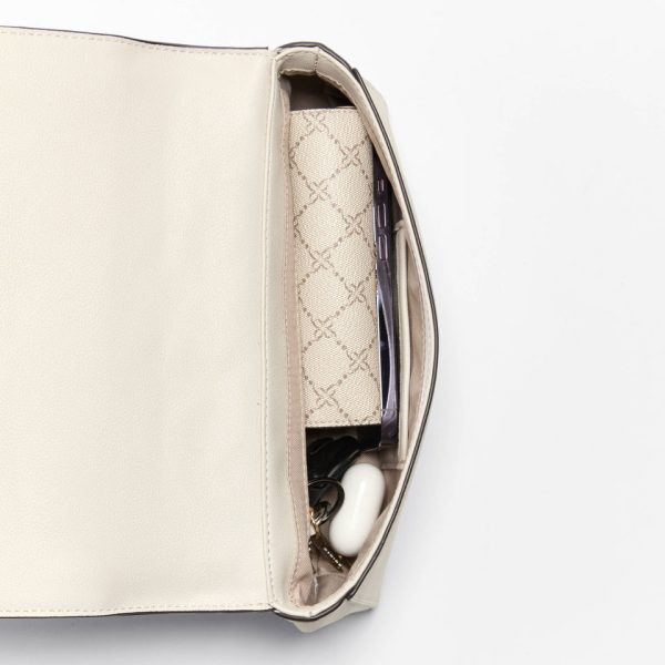 Mylah Woven Flap Chain Convertible Crossbody - Image 4
