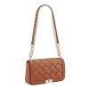 Mylah Woven Flap Chain Convertible Crossbody - Image 2