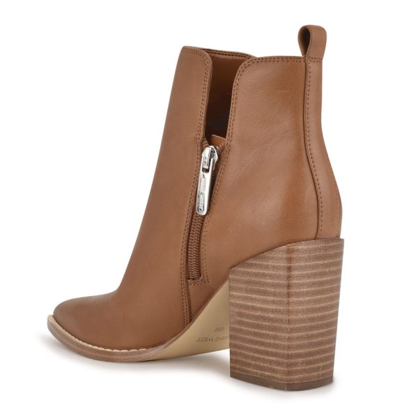 Birds Block Heel Booties - Image 3