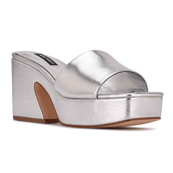 Oklee Platform Slide Sandals - Image 2
