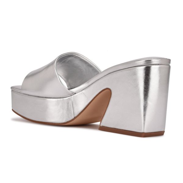 Oklee Platform Slide Sandals - Image 3