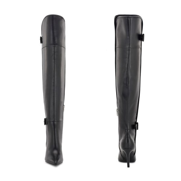 Flye Over the Knee Heeled Boots - Image 4