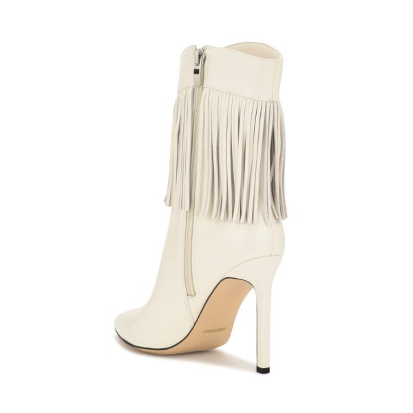 Tries Heeled Fringe Booties - Image 3