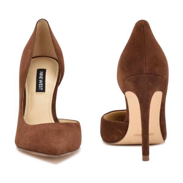 Folowe d'Orsay Pointy Toe Pumps - Image 4