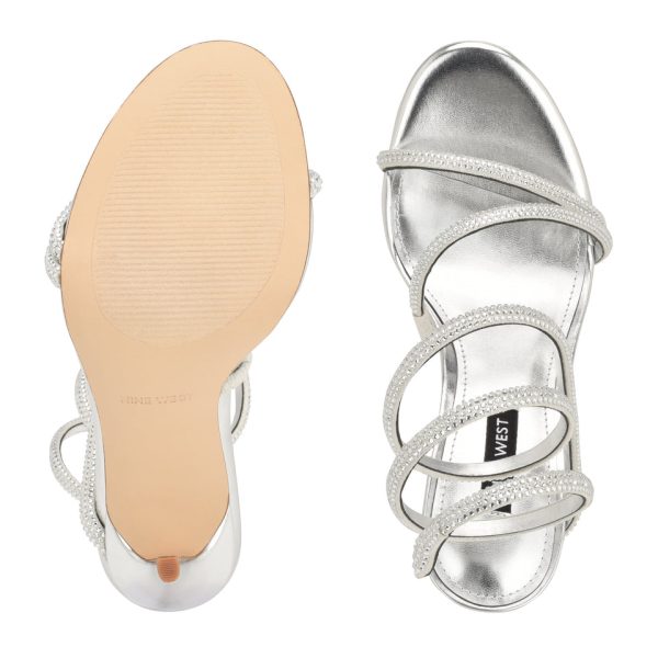 Maskil Ankle Wrap Heeled Sandals - Image 5