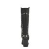 Cert Heeled Moto Boots - Image 4