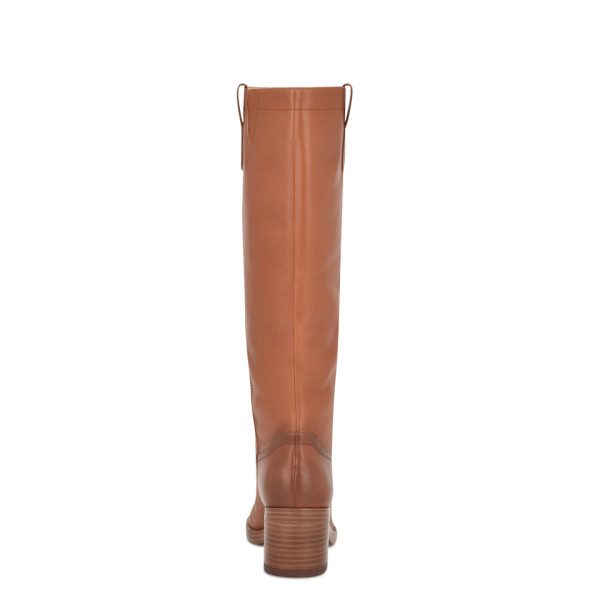 Hecee Block Heel Tailored Boots - Image 4