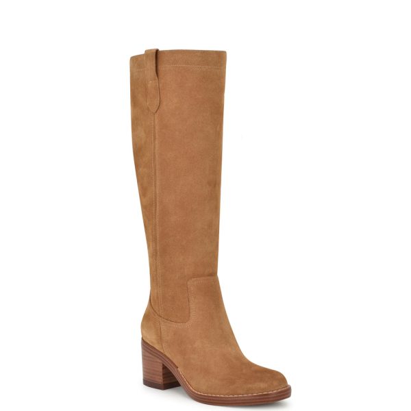 Hecee Block Heel Tailored Boots - Image 2