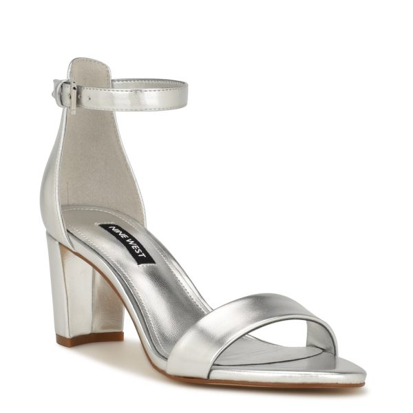 Pruce Ankle Strap Block Heel Sandals - Image 2