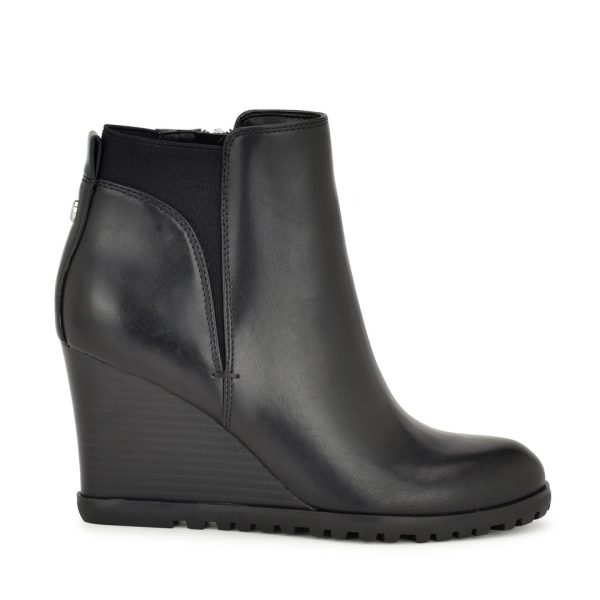 Curtis Wedge Booties