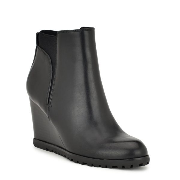 Curtis Wedge Booties - Image 2