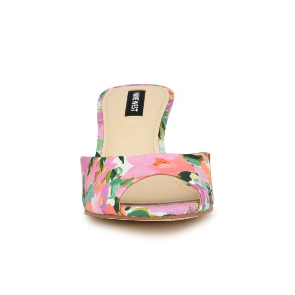 Luvlie Heeled Slide Sandals - Image 3
