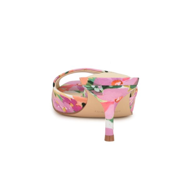 Luvlie Heeled Slide Sandals - Image 4