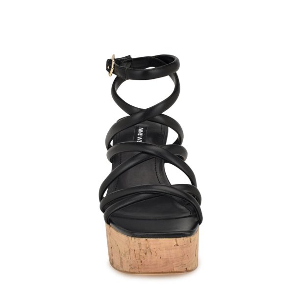 Corke Platform Wedge Strappy Sandals - Image 3