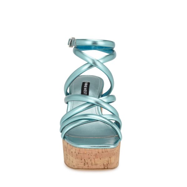 Corke Platform Wedge Strappy Sandals - Image 3
