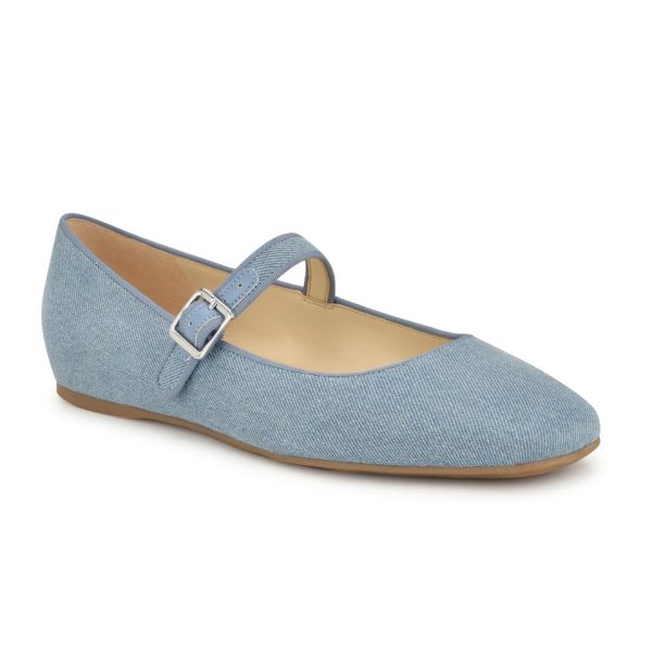 Lilow Square Toe Mary Jane Flats - Image 2