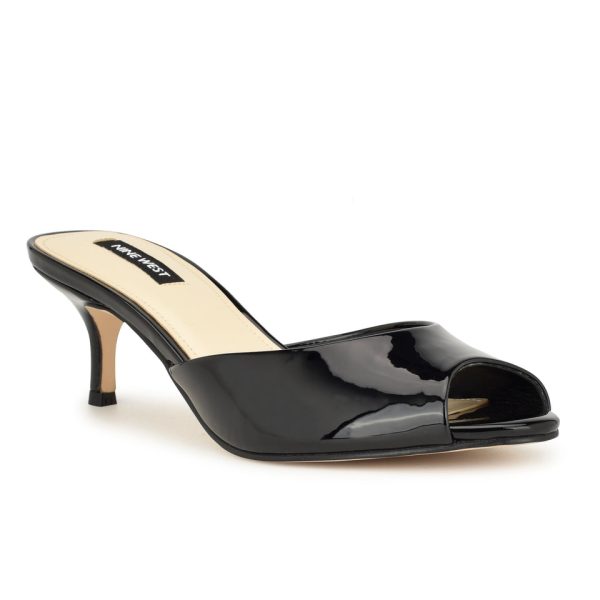 Luvlie Heeled Slide Sandals - Image 2