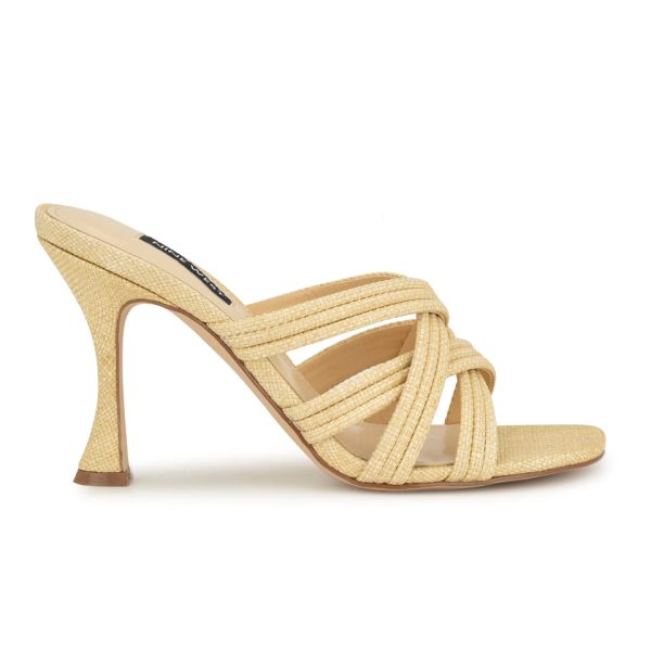 Tracee Heeled Slide Sandals