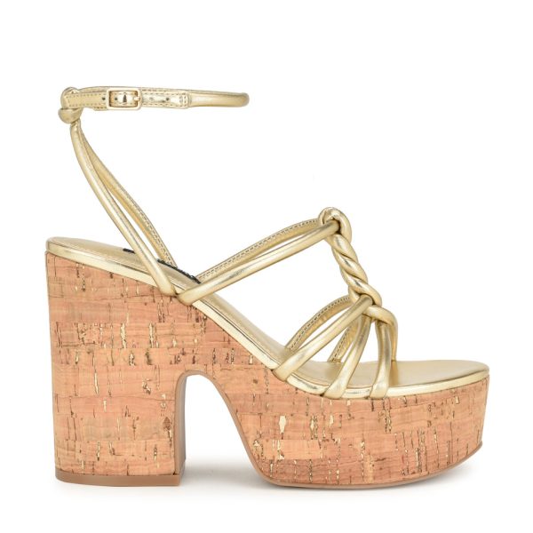 Olander Knotted Platform Sandals