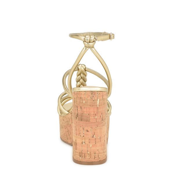 Olander Knotted Platform Sandals - Image 4