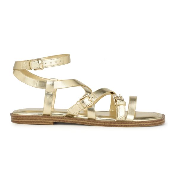 Rulen Flat Strappy Sandals