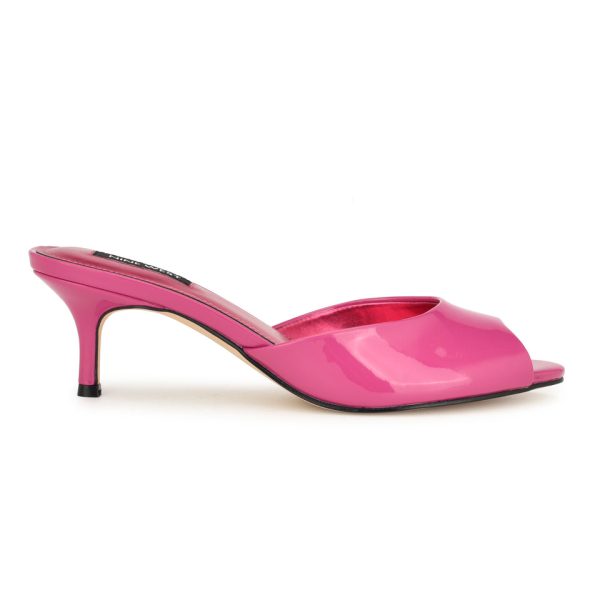 Luvlie Heeled Slide Sandals