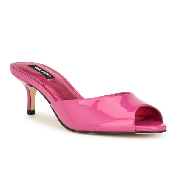 Luvlie Heeled Slide Sandals - Image 2