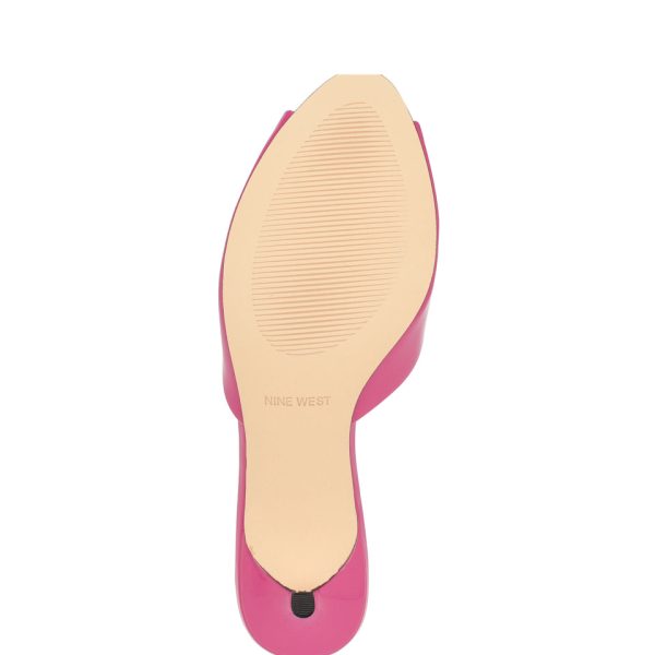 Luvlie Heeled Slide Sandals - Image 5