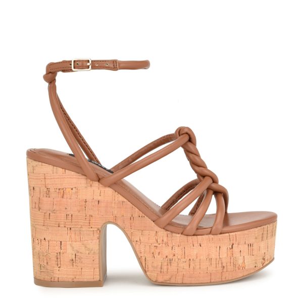 Olander Knotted Platform Sandals