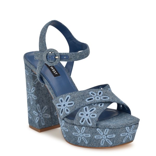 Vallena Ankle Strap Platform Sandals - Image 2