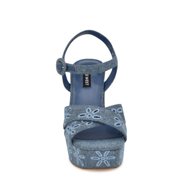 Vallena Ankle Strap Platform Sandals - Image 3