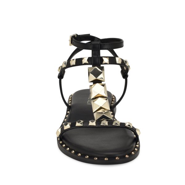 Marcila Studded Ankle Strap Sandals - Image 3