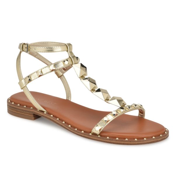 Marcila Studded Ankle Strap Sandals - Image 2