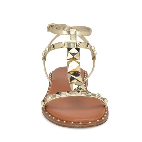 Marcila Studded Ankle Strap Sandals - Image 3