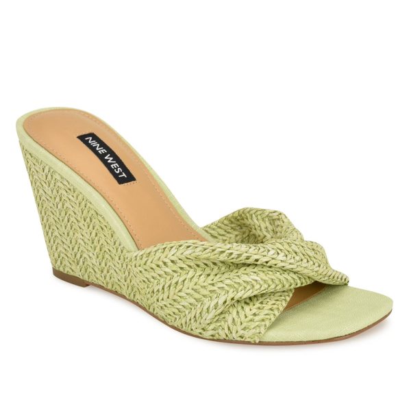 Nikhil Twist Wedge Sandals - Image 2