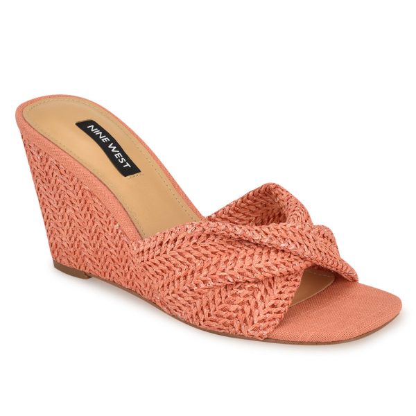 Nikhil Twist Wedge Sandals - Image 2