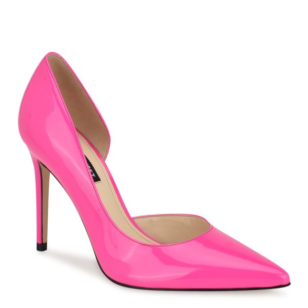 Folowe d'Orsay Pointy Toe Pumps - Image 2