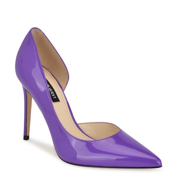 Folowe d'Orsay Pointy Toe Pumps - Image 2