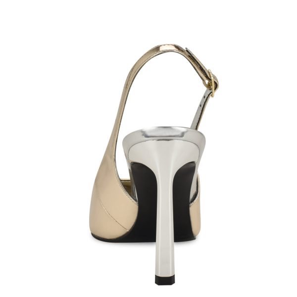 Fabele Pointy Toe Slingback Pumps - Image 4