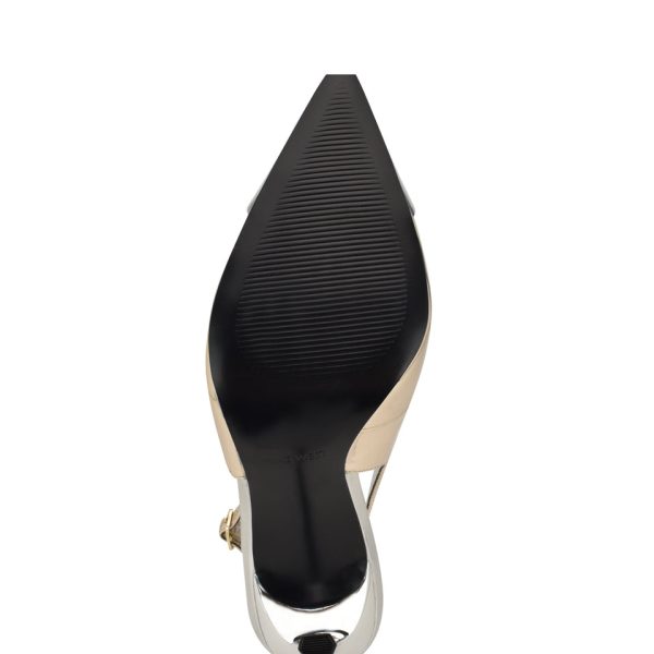 Fabele Pointy Toe Slingback Pumps - Image 5