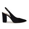 Gompell Block Heel Slingback Pumps