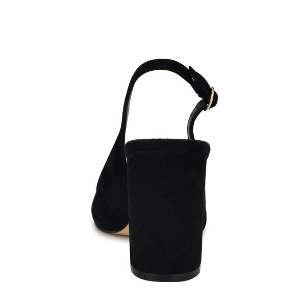 Gompell Block Heel Slingback Pumps - Image 4