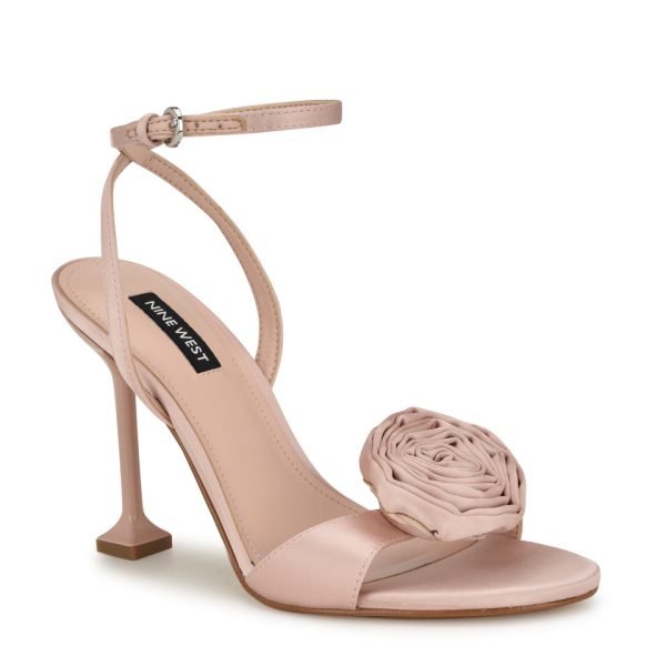 Neve Rosette Ankle Strap Sandals - Image 2