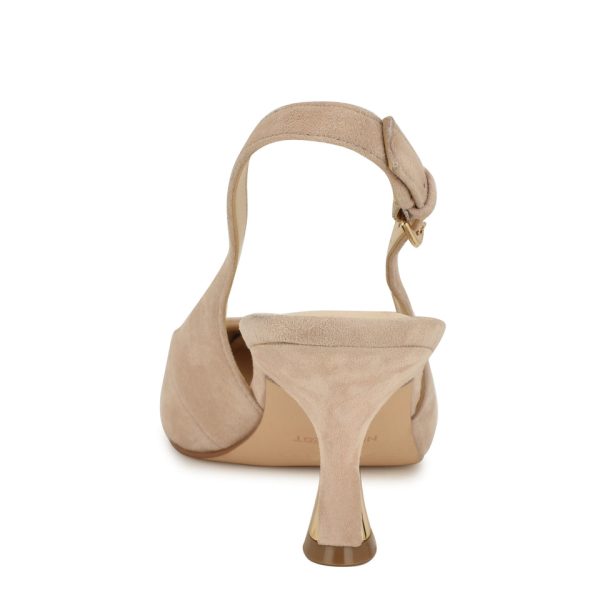Jannit Pointy Toe Slingback Pumps - Image 4
