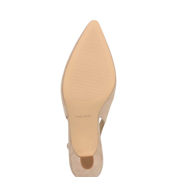 Jannit Pointy Toe Slingback Pumps - Image 5