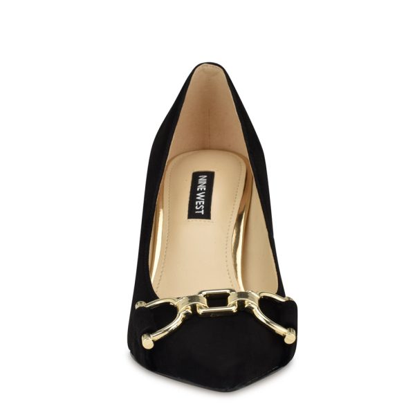 Jella Emebellishd Dress Pumps - Image 3