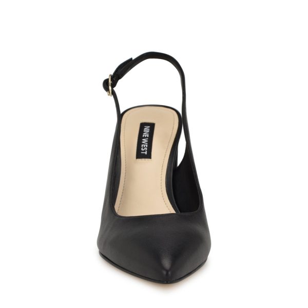 Gompell Block Heel Slingback Pumps - Image 3