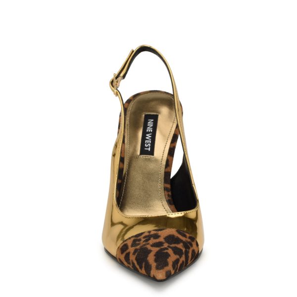 Fabele Pointy Toe Slingback Pumps - Image 3